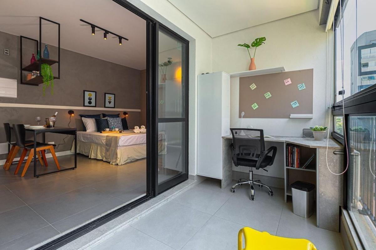 Appartement Easy Star- Charmoso Studio Ao Lado Do Aeroporto De Congonhas - Da01H à São Paulo Extérieur photo