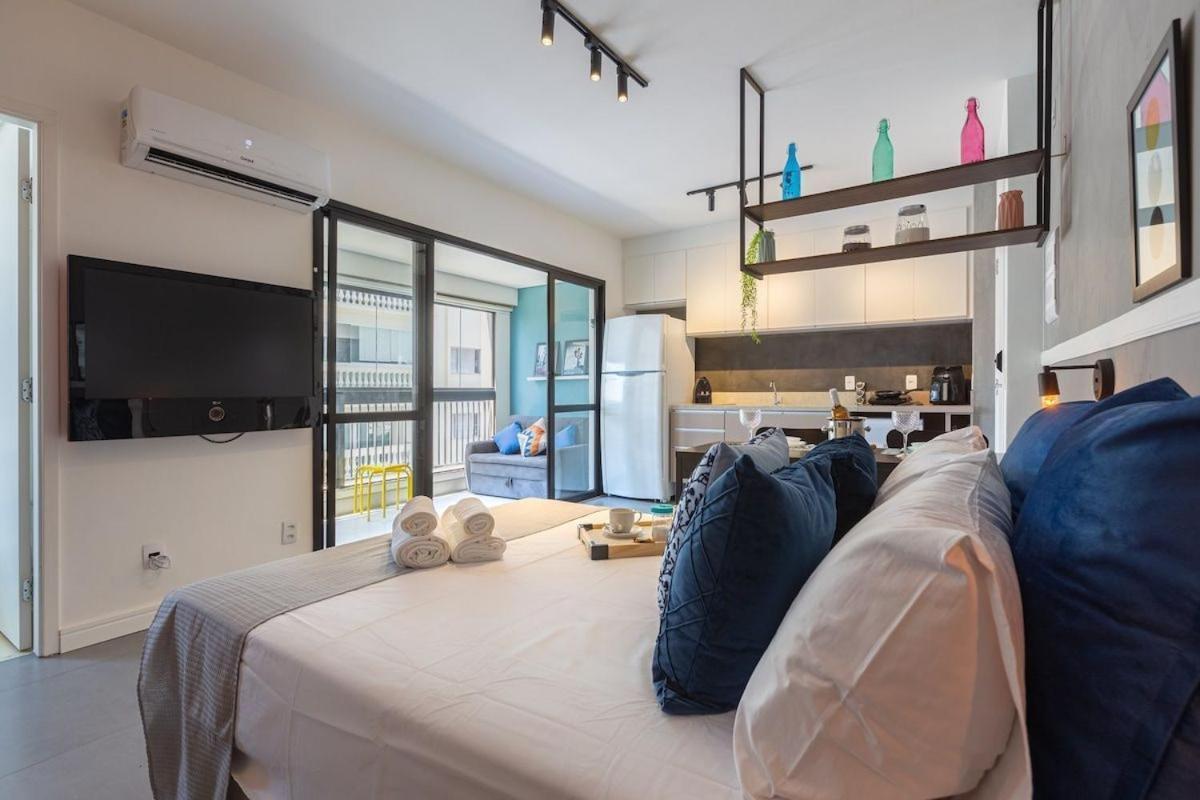 Appartement Easy Star- Charmoso Studio Ao Lado Do Aeroporto De Congonhas - Da01H à São Paulo Extérieur photo